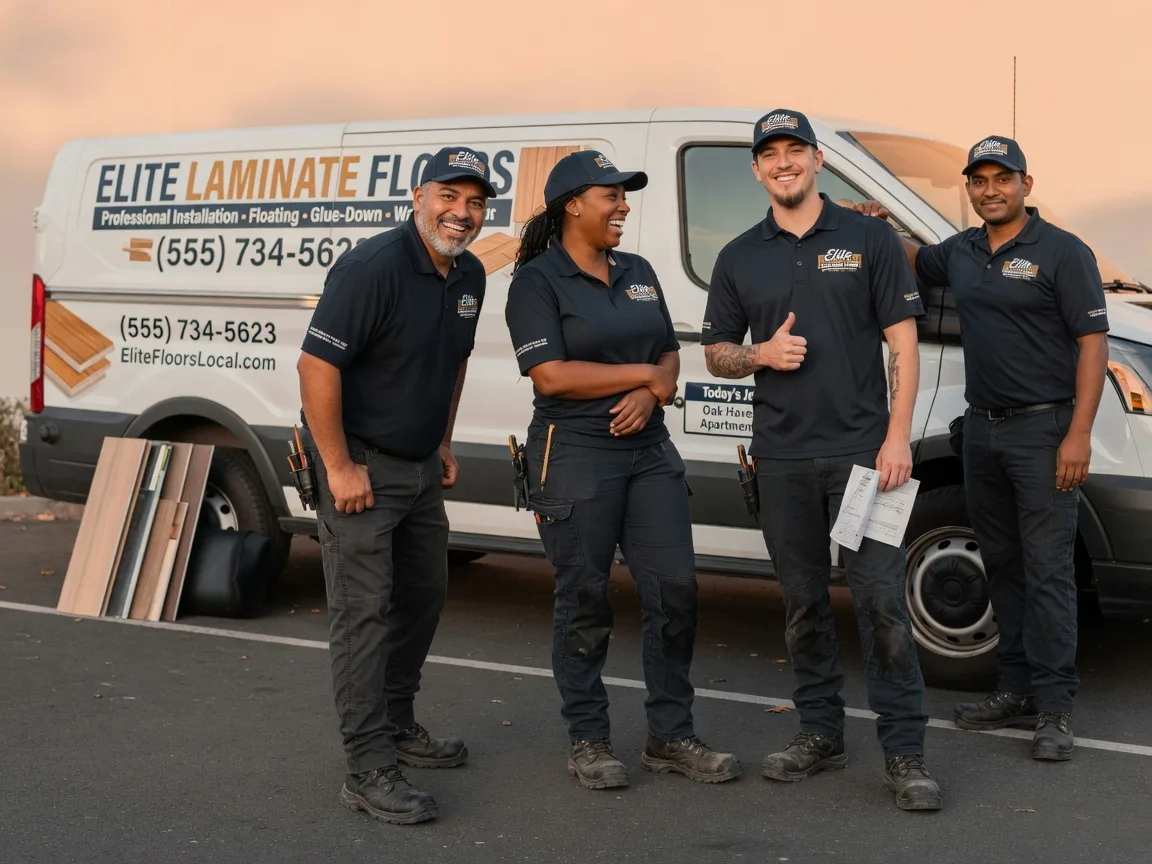 Laminate flooring installation company in Toano, VA